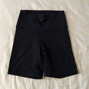 Black Aritzia TNA biker shorts
